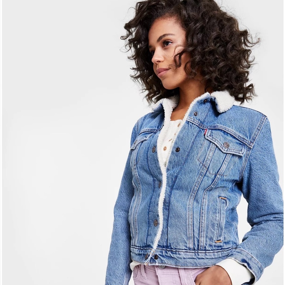 Levi’s Original Trucker Jacket With Sherpa Lining